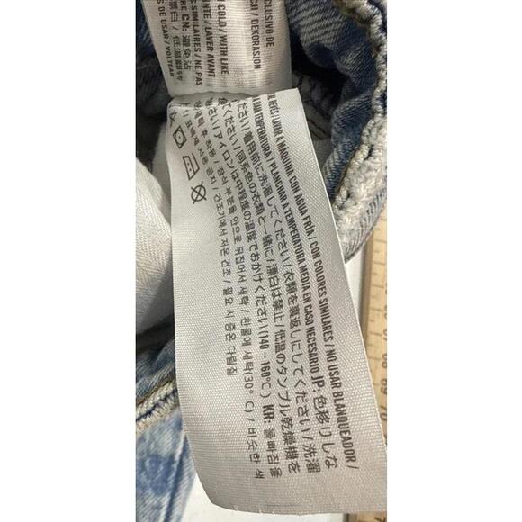 Abercrombie & Fitch The '90s Relaxed High Rise Curve Love Jeans Size 27 4XS - Picture 11 of 12